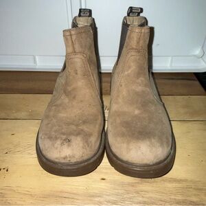 Ugg Bolden Chelsea Boot Size 3Y Tan Brown Leather
